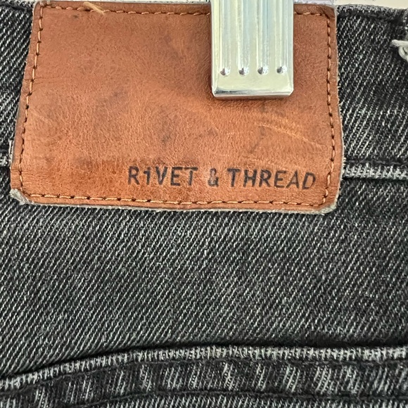 Rivet and Thread Black Denim Jeans - Picture 5 of 6